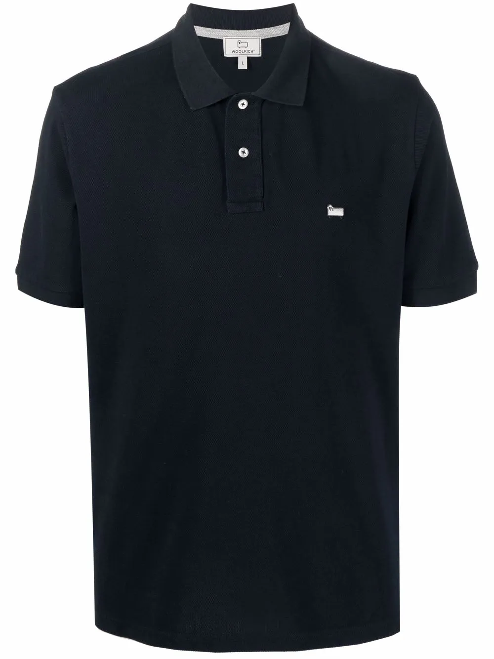 

Woolrich embroidered-logo polo shirt - Blue