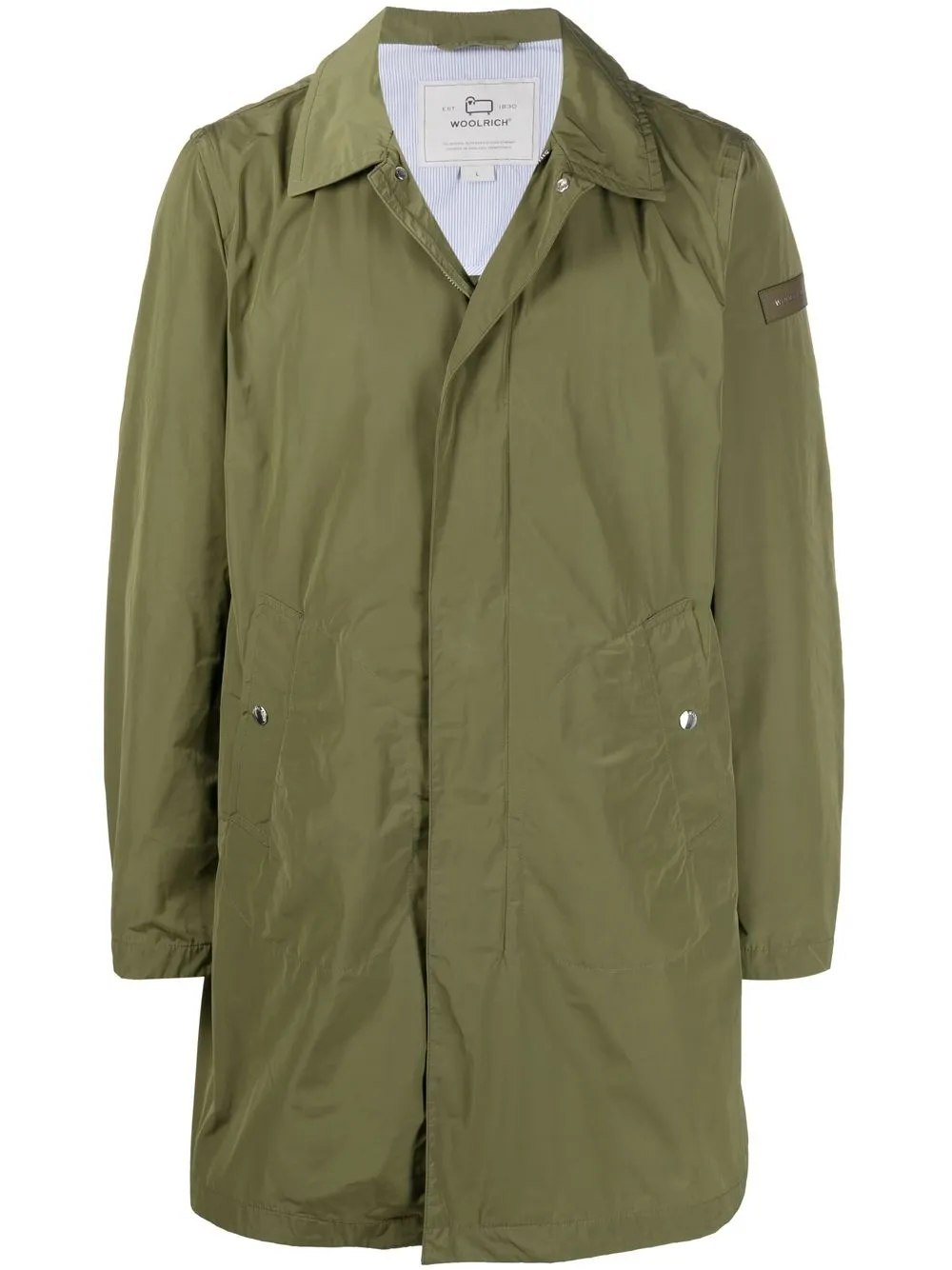 

Woolrich abrigo midi City - Verde