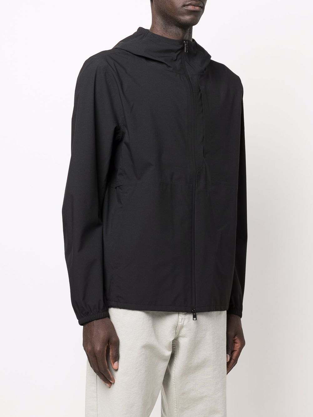 Woolrich sleeve-logo Hooded Jacket - Farfetch