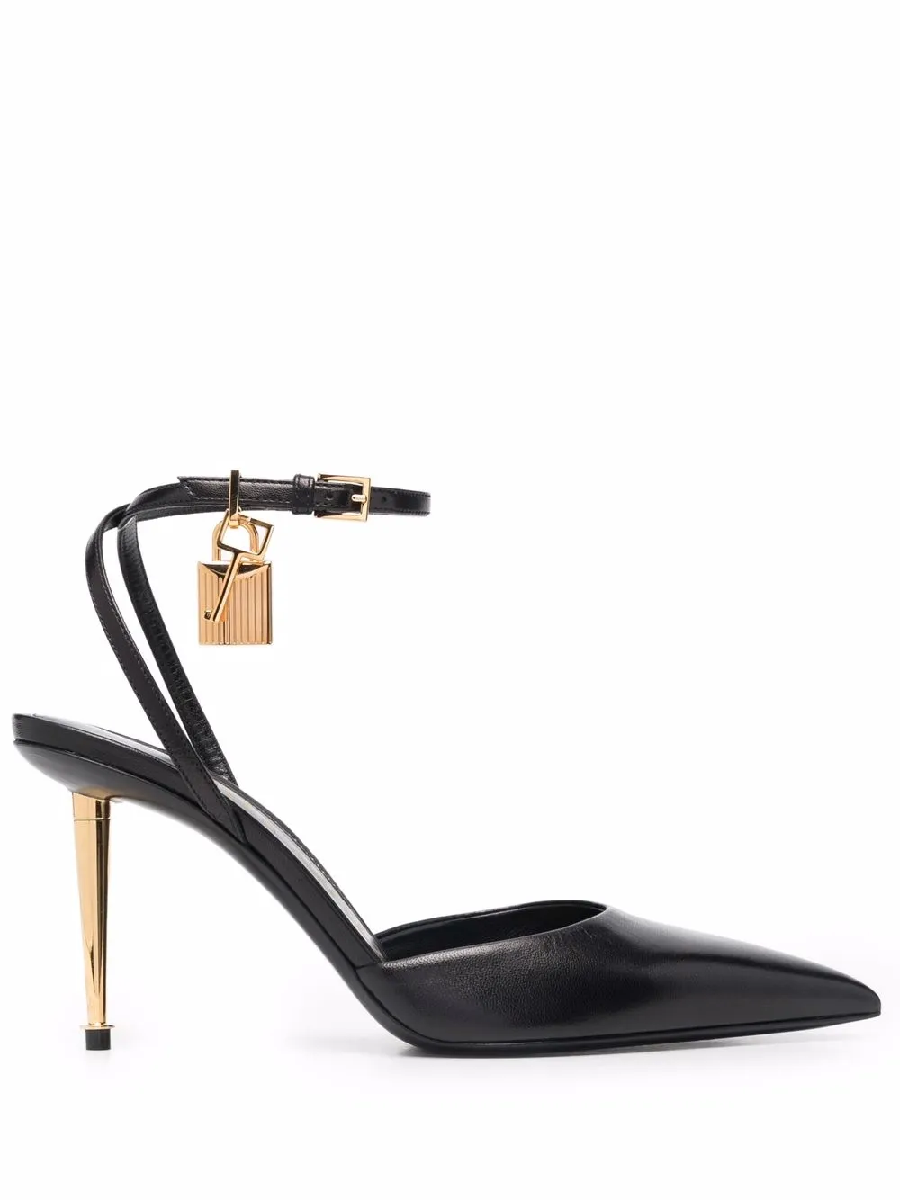 

TOM FORD pointed leather pumps - Black