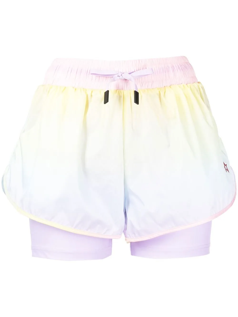 

Perfect Moment shorts ligeros con motivo tie-dye - Multicolor