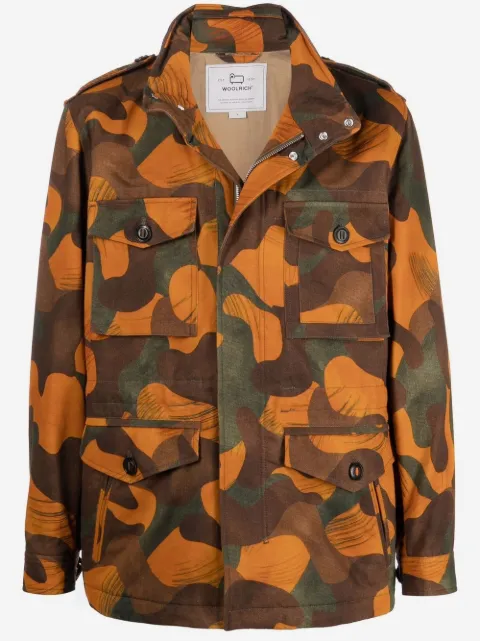 Woolrich camouflage-print jacket