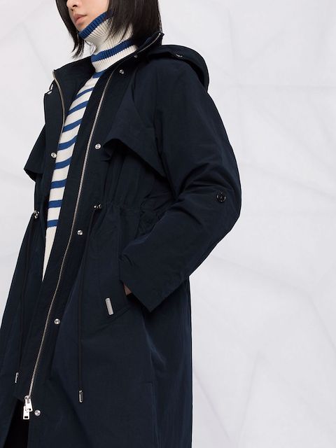 woolrich navy coat