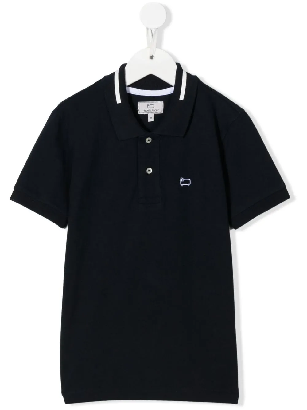 

Woolrich Kids short-sleeve polo shirt - Blue