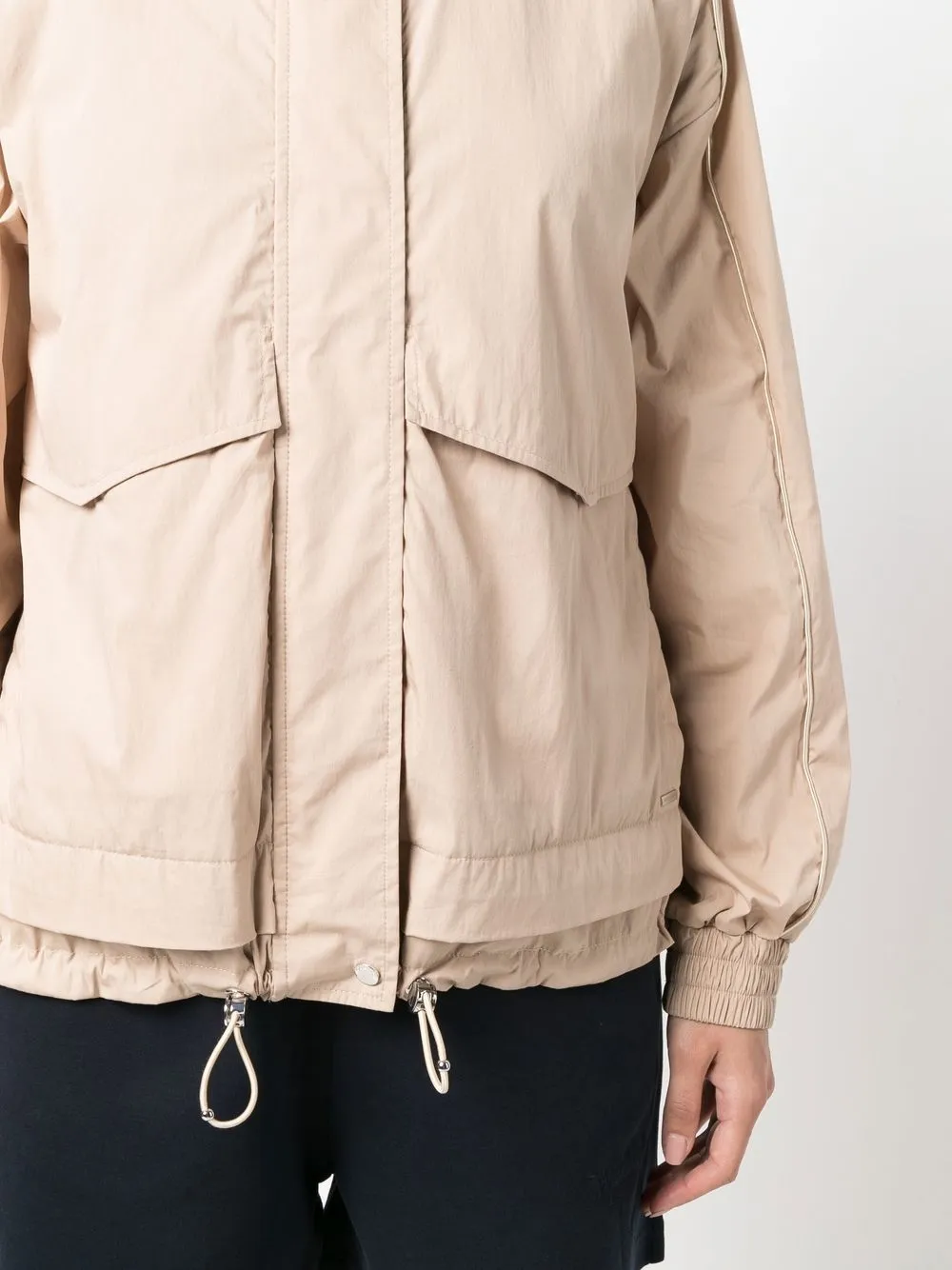 Woolrich Kendall Parka Jacket In Nude