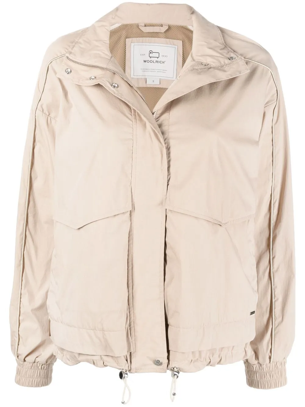 Woolrich Kendall Parka Jacket In Nude