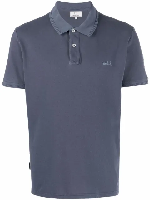 Woolrich embroidered-logo polo shirt