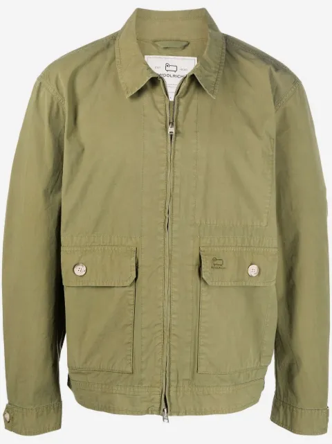 Woolrich zip-up bomber jacket