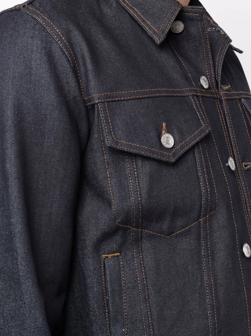 Dries Van Noten button-up denim jacket 