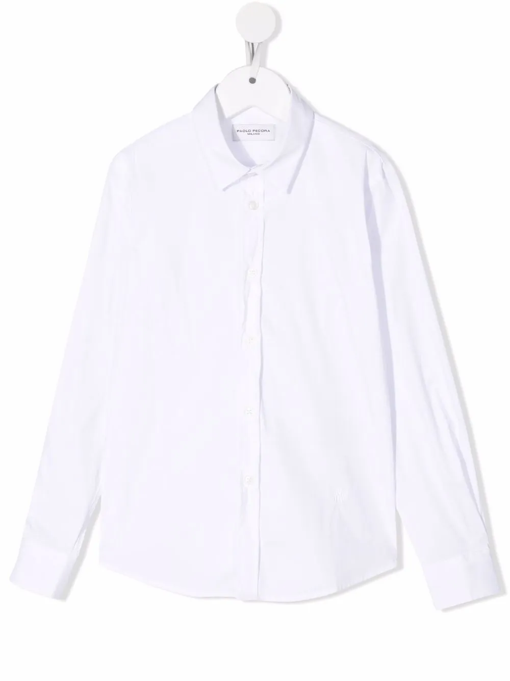 

Paolo Pecora Kids camisa slim - Blanco