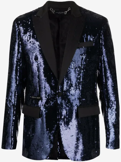Philipp Plein embellished single-breasted blazer