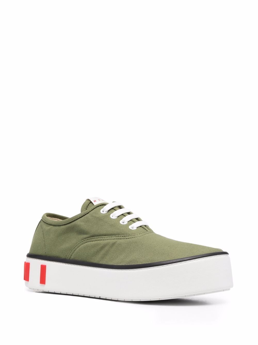 Marni Sneakers met plateauzool - Groen