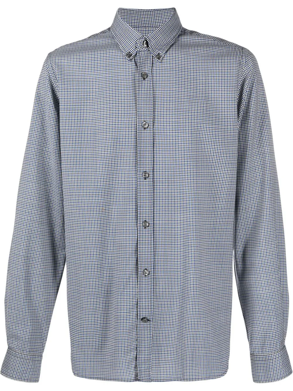 

Woolrich camisa con cuadros pequeños estampados - Azul