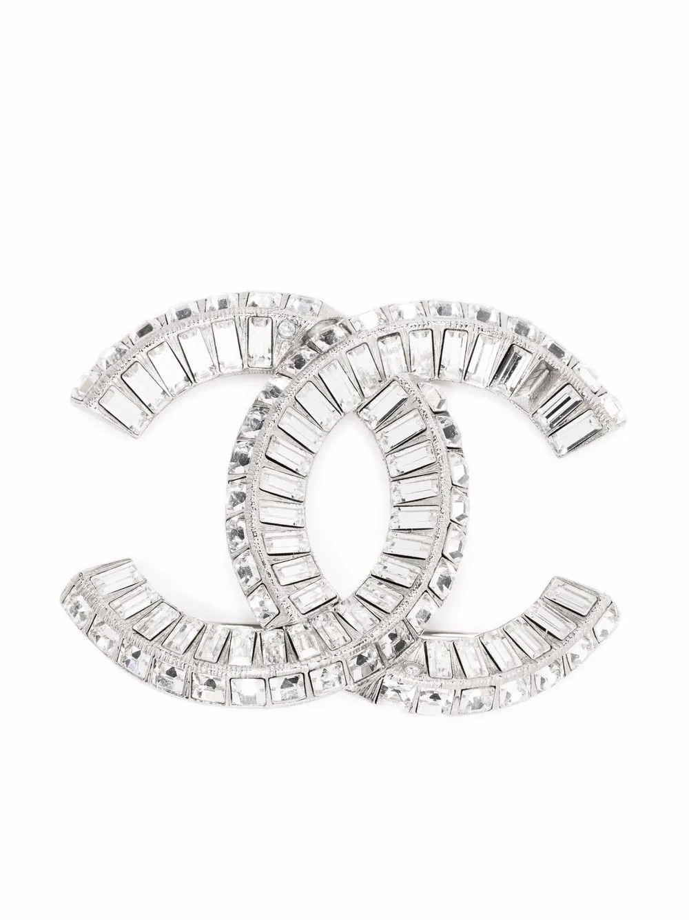 【長年愛用したい】CHANEL★ブローチ★希少シルバー 長年愛用したい】CHANEL☆ブローチ☆希少シルバー