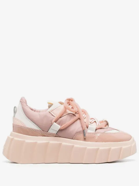 AGL Blondie platform lace-up sneakers
