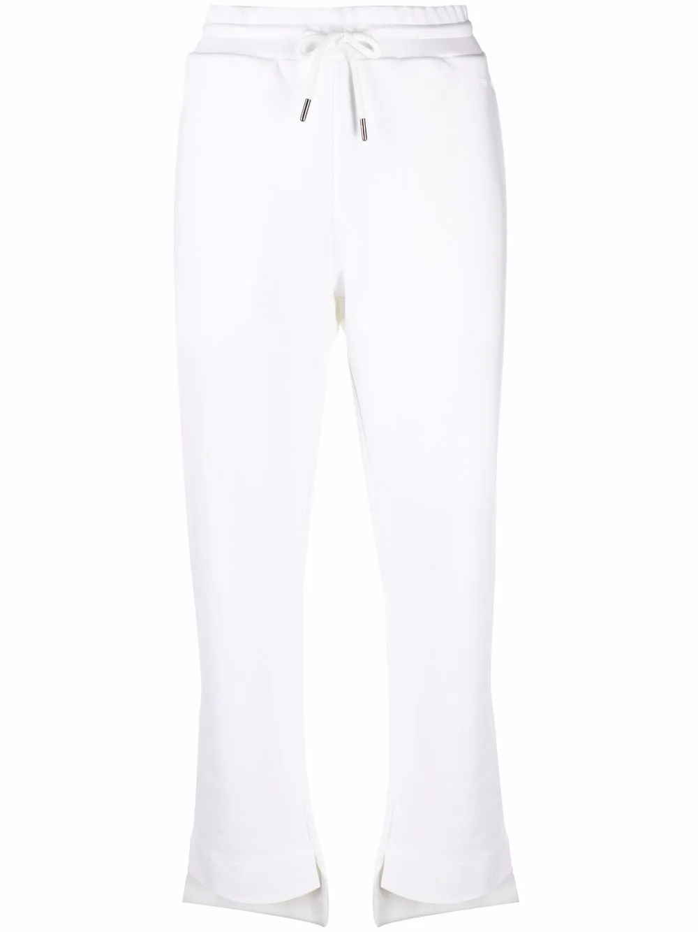 Fay drawstring-waist cropped trousers