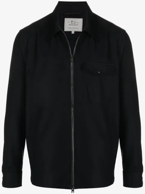 Woolrich virgin wool shirt jacket