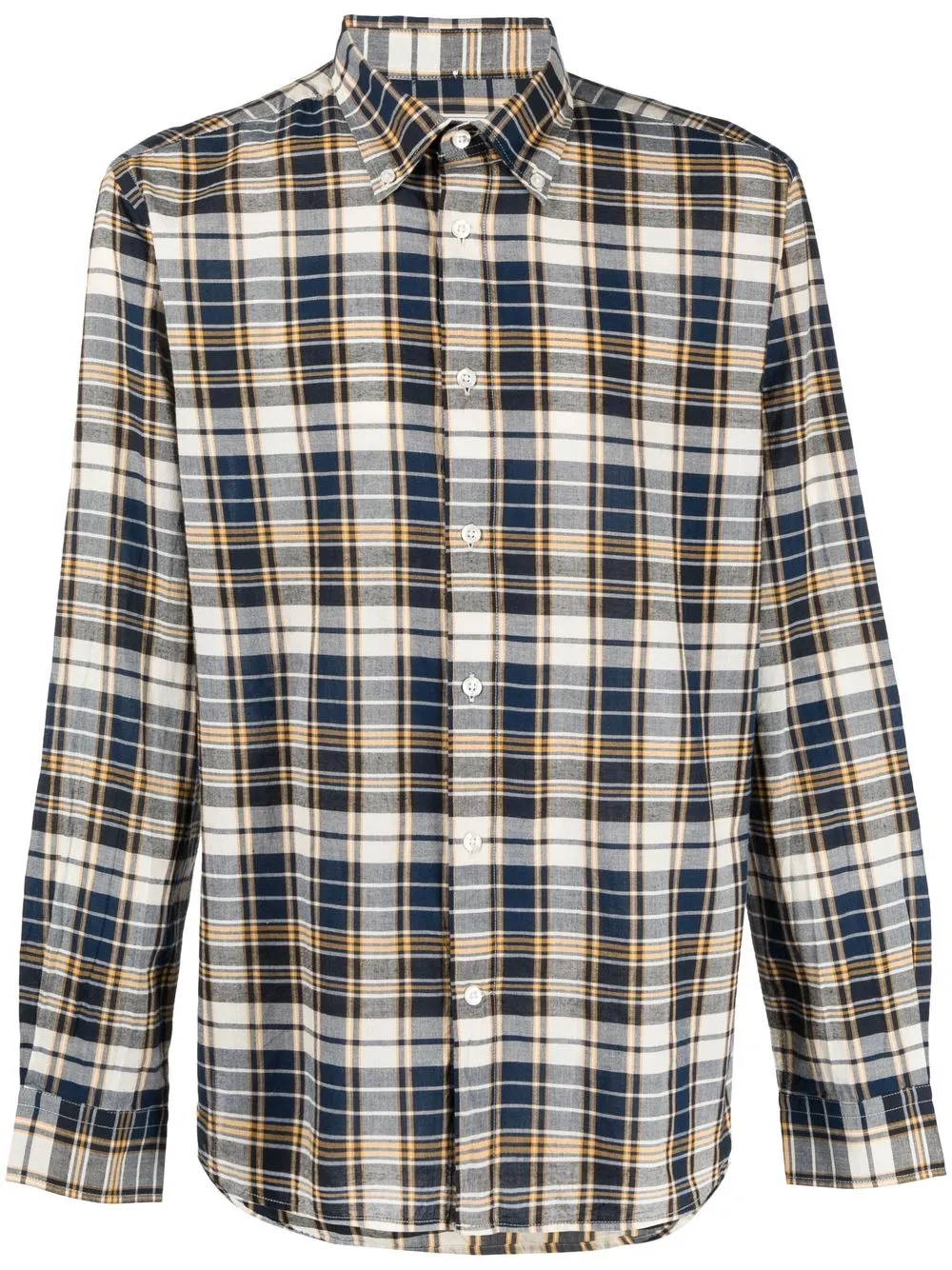 

Woolrich checked button-down shirt - Blue