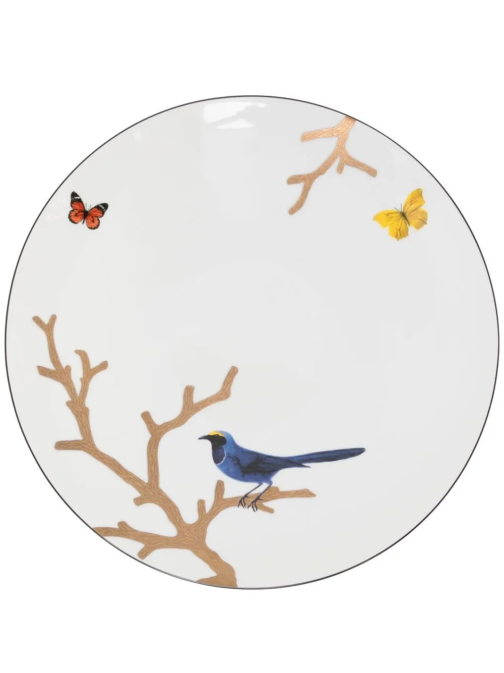 

Bernardaud Aux Oiseaux dinner plate - White