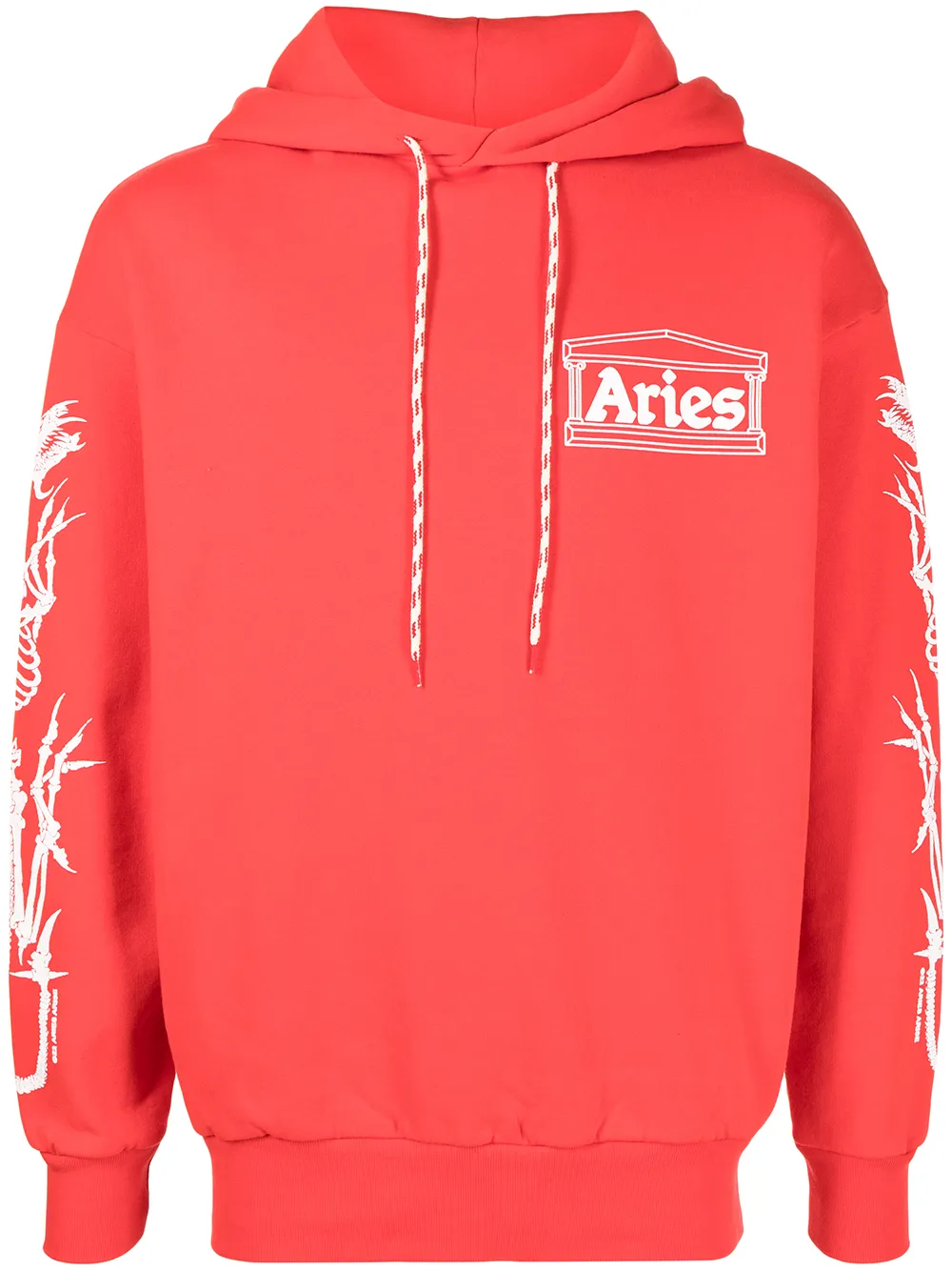 

Aries hoodie Dragon Skeletor - Rojo