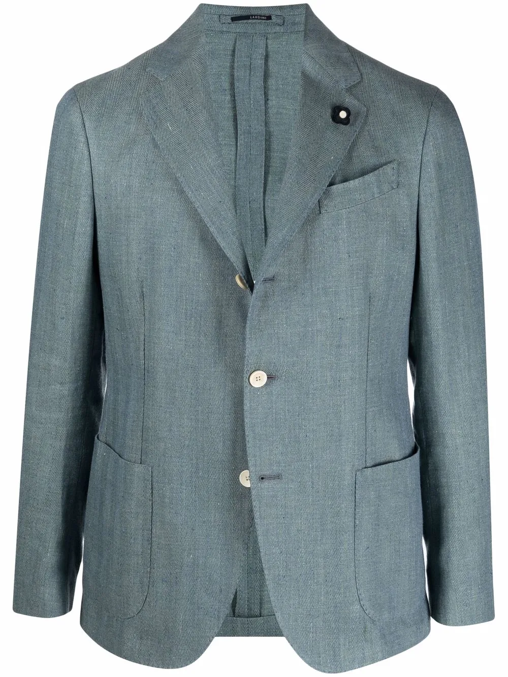 

Lardini blazer con botones - Azul