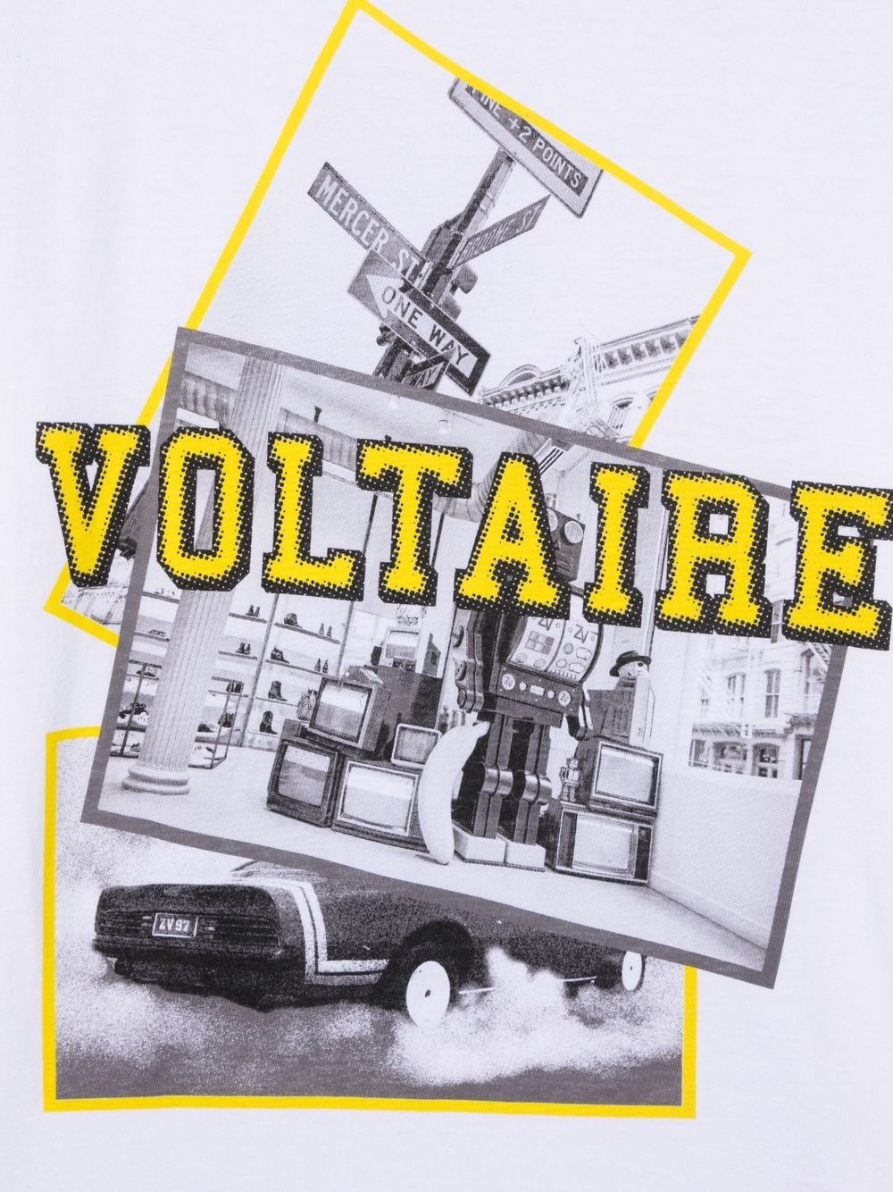 фото Zadig & voltaire kids teen logo-print short-sleeved t-shirt