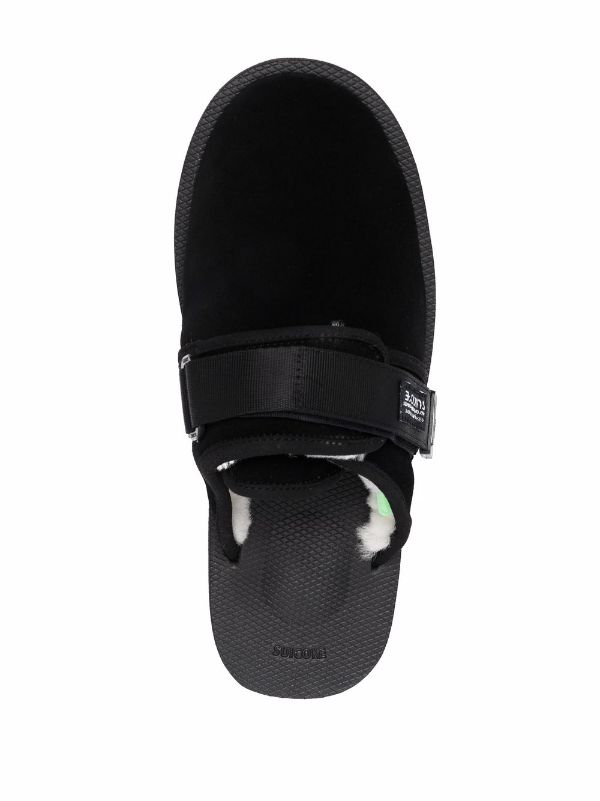 Suicoke shearling-lined Slippers - Farfetch