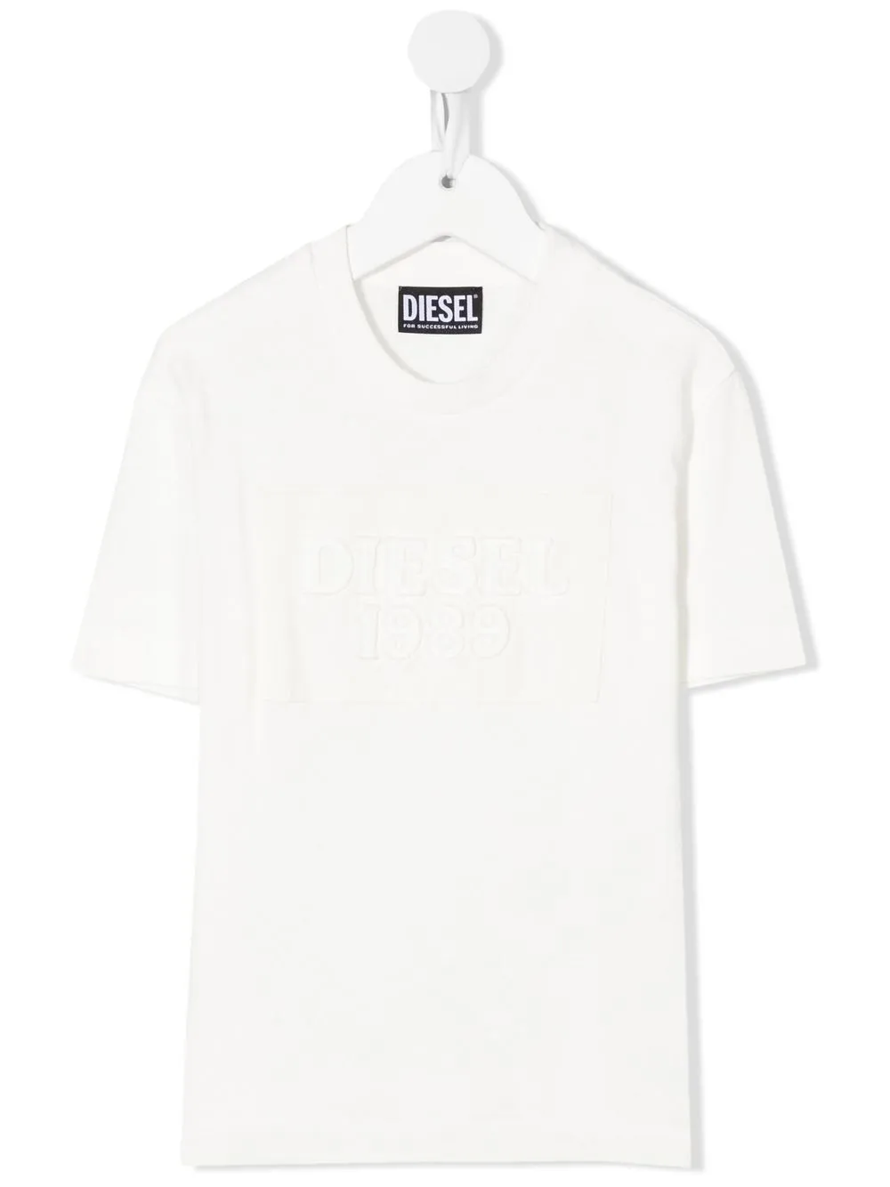 

Diesel Kids debossed-logo T-shirt - White