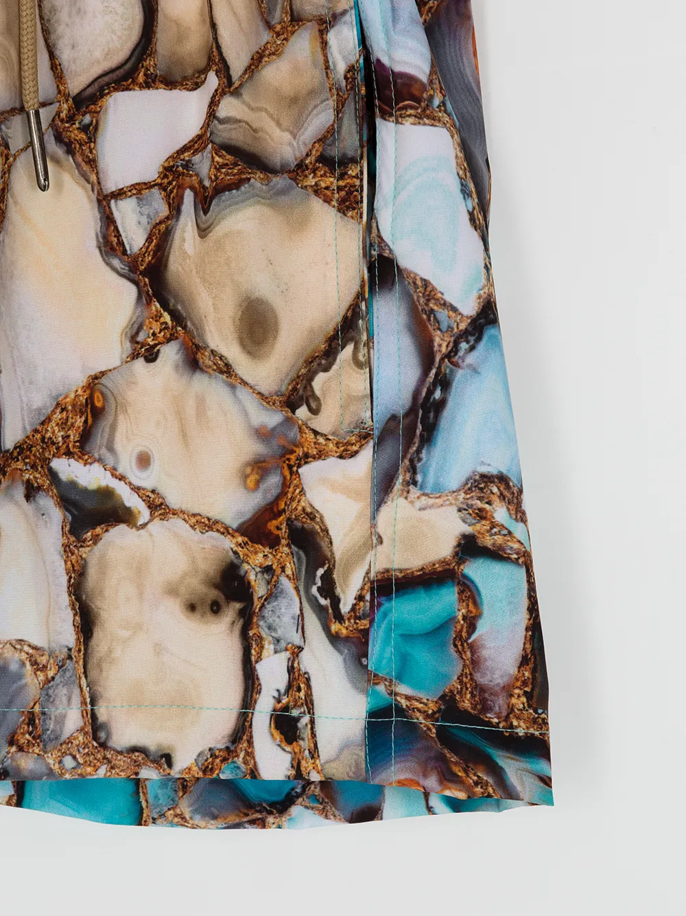 Lygia & Nanny Patterned Drawstring Shorts In Multicolour