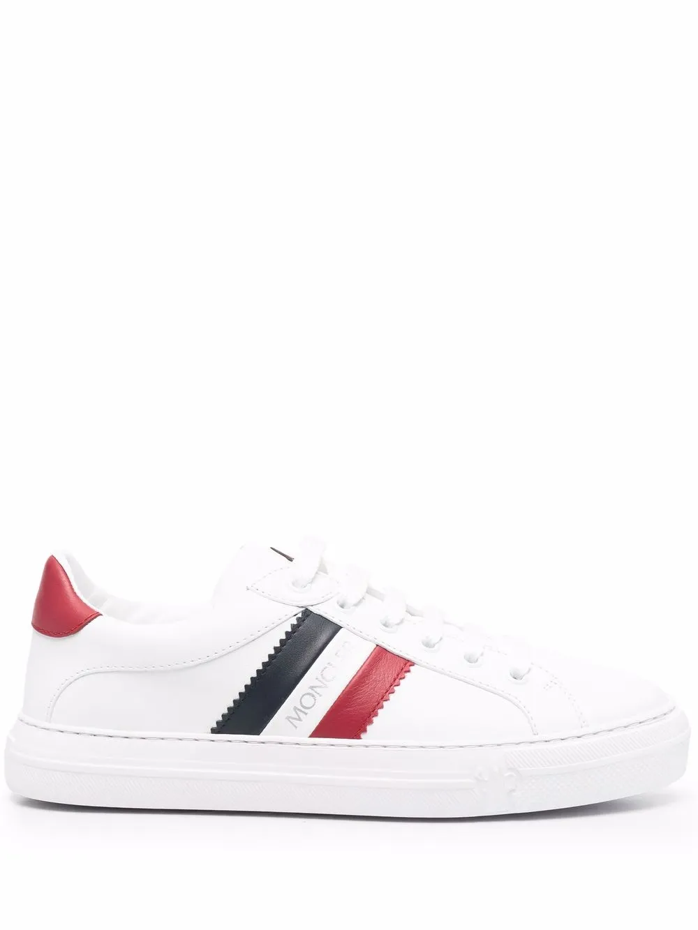 

Moncler tenis con agujetas - Blanco