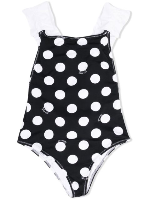 TWINSET Kids - polka dot-print swimsuit