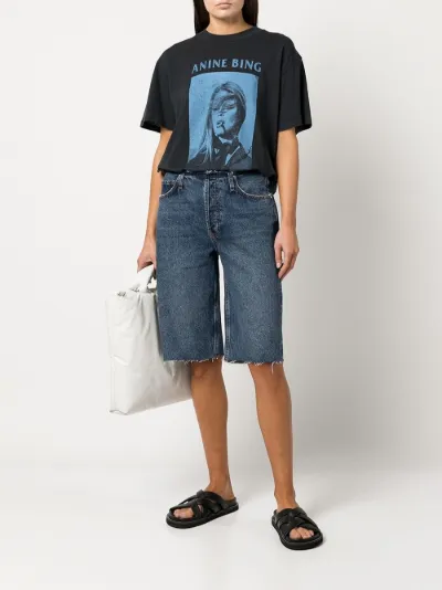 Gavin 1999 denim shorts | ANINE BING 
