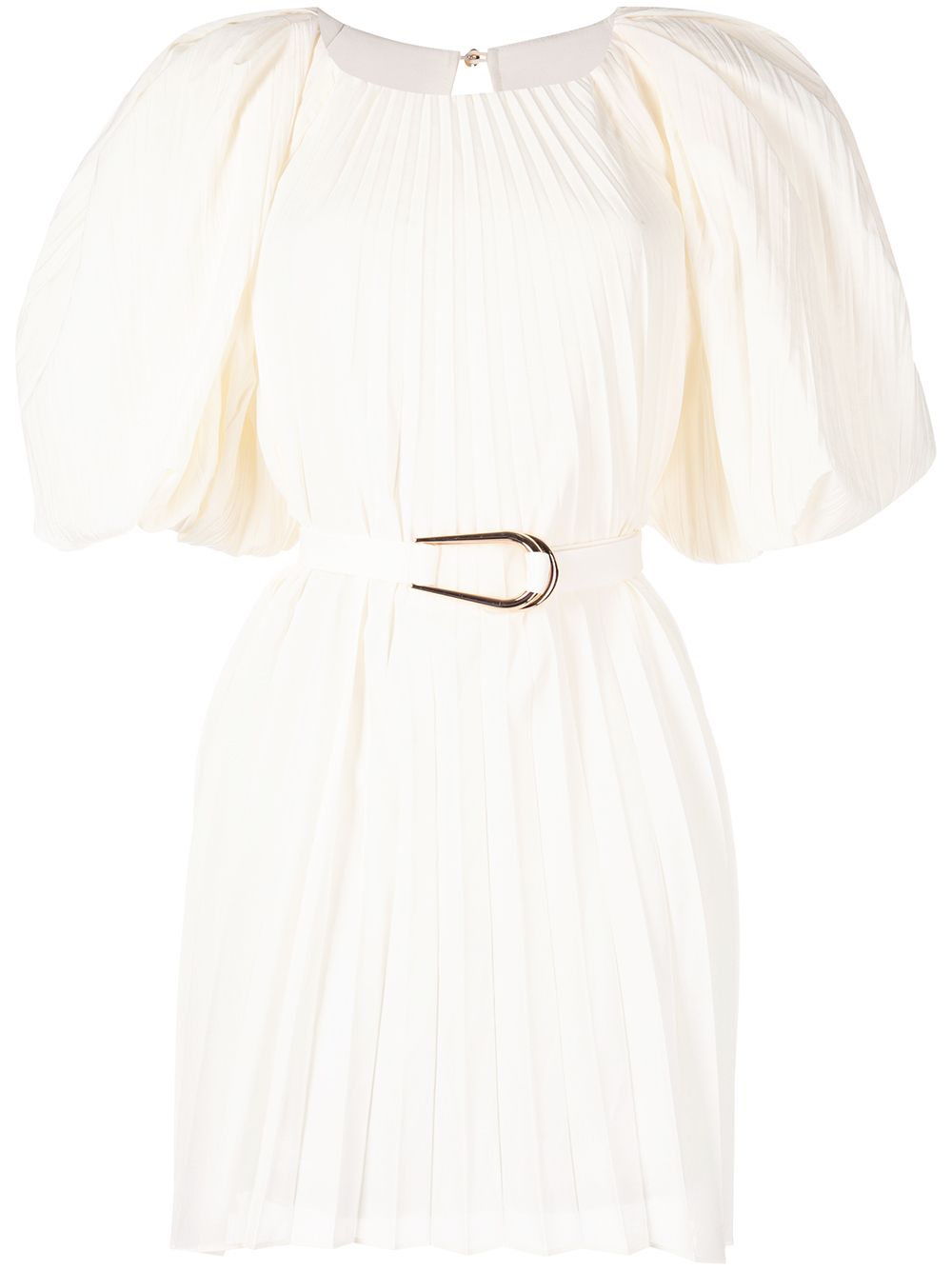 Acler short-sleeve Pleated Dress - Farfetch