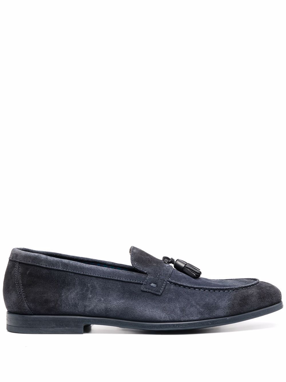 фото Doucal's tassel-detail suede loafers