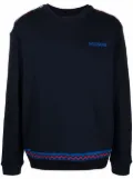 Missoni zig-zag detail logo sweatshirt - Blue