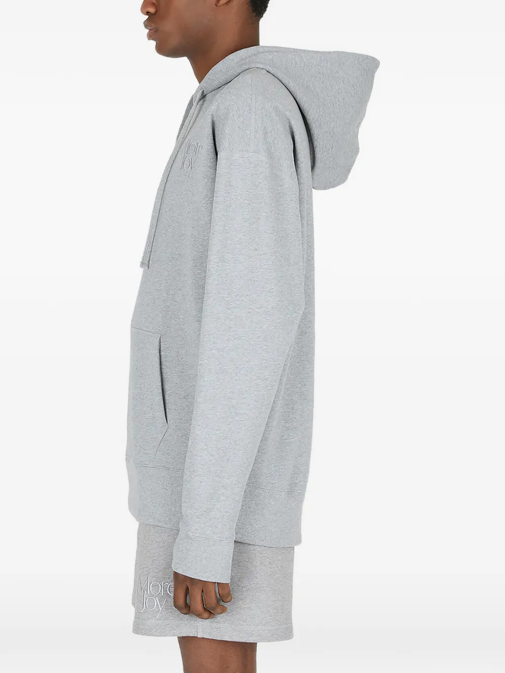  More Joy Hoodie Mit Logo   Grau 