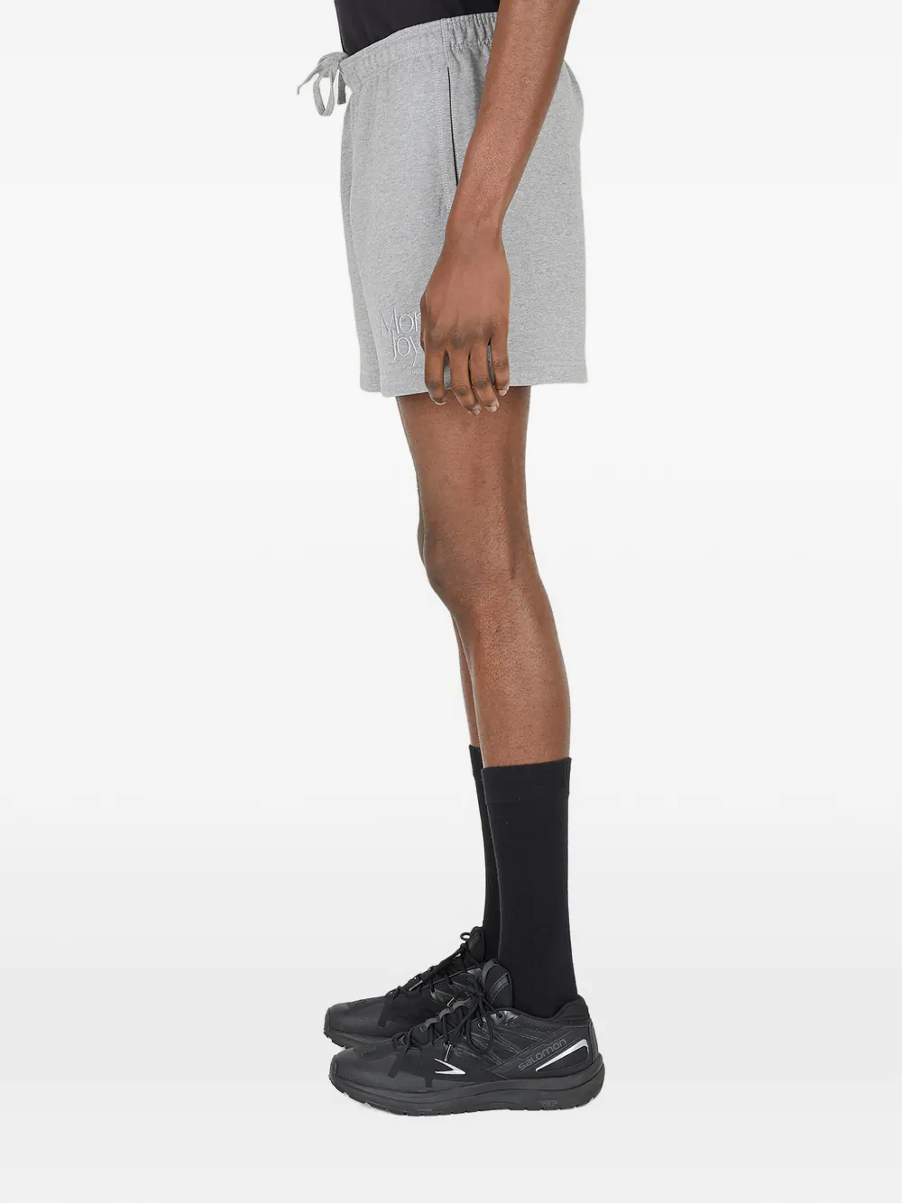  More Joy Joggingshorts Mit Kordelzug   Grau 