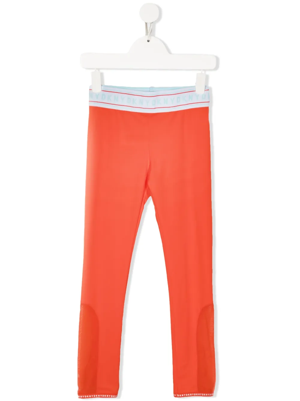 

Dkny Kids logo-waistband leggings - Orange