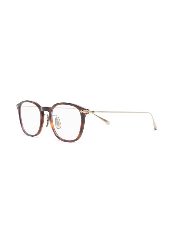 Oliver Peoples Winnett square-frame Eyeglasses - Farfetch