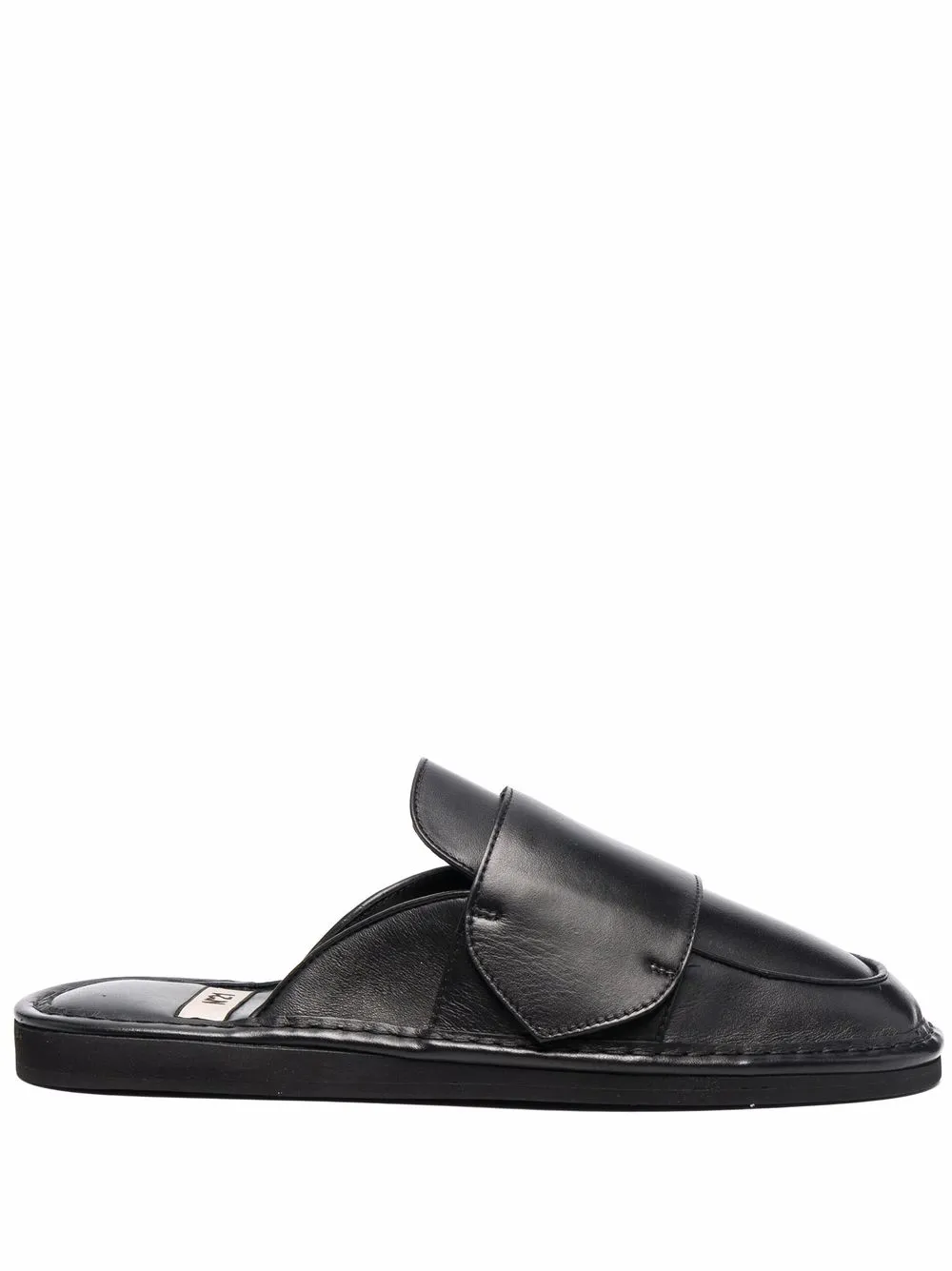 

Nº21 mules planos estilo slip-on - Negro