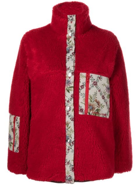 Sandy Liang oversized fleece jacket
