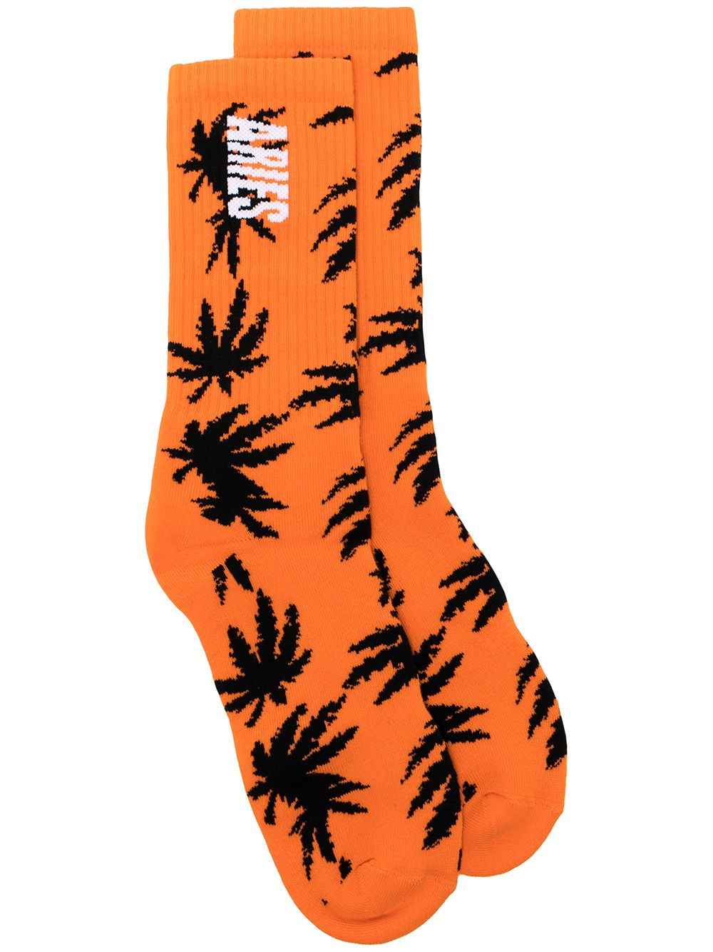 

Aries calcetines con palmera estampada - Naranja