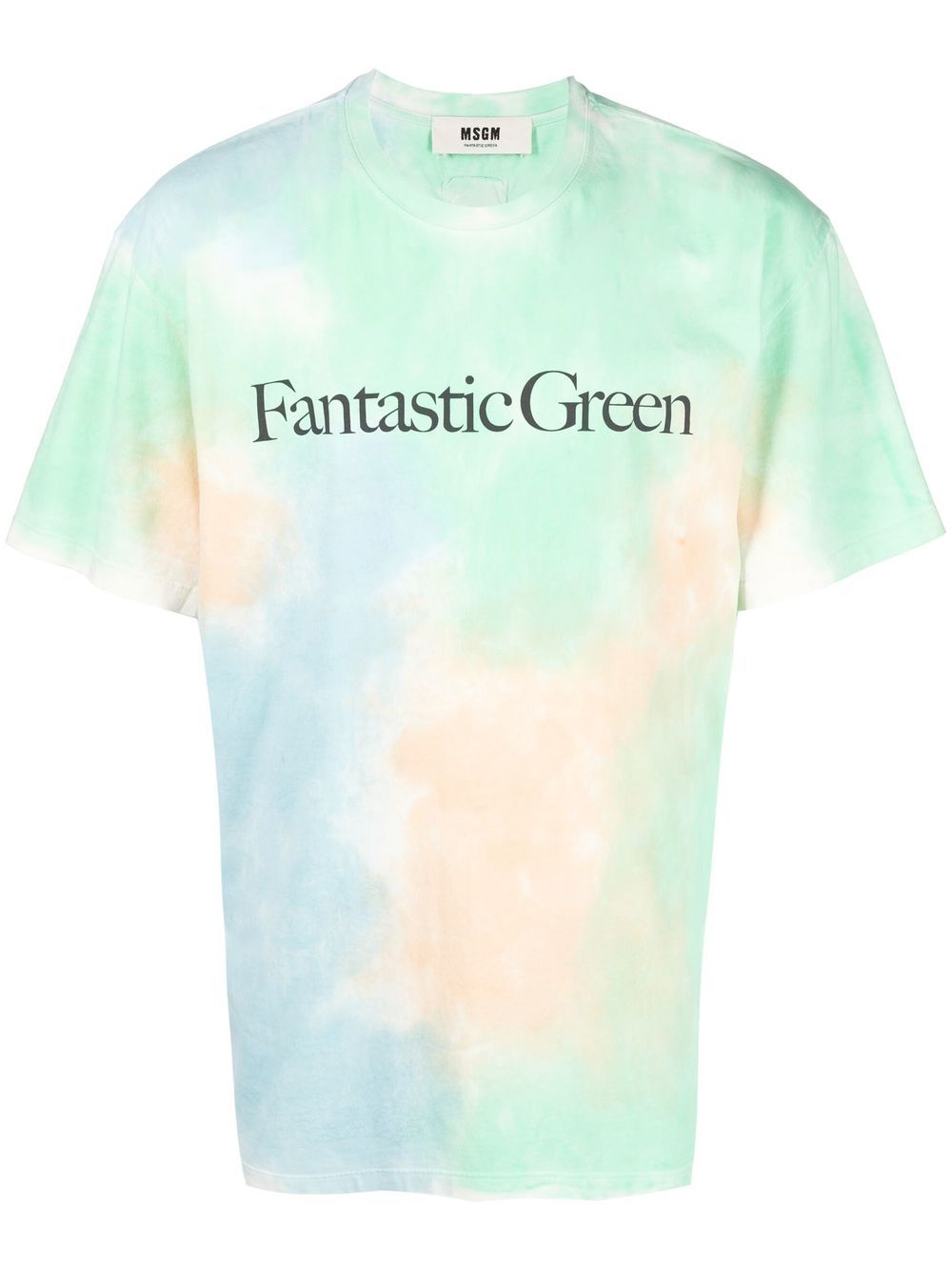 

MSGM playera Fantastic Green - Verde