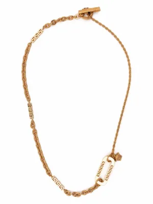 Oro Collana a catena Greca Farfetch Accessori Gioielli Collane 