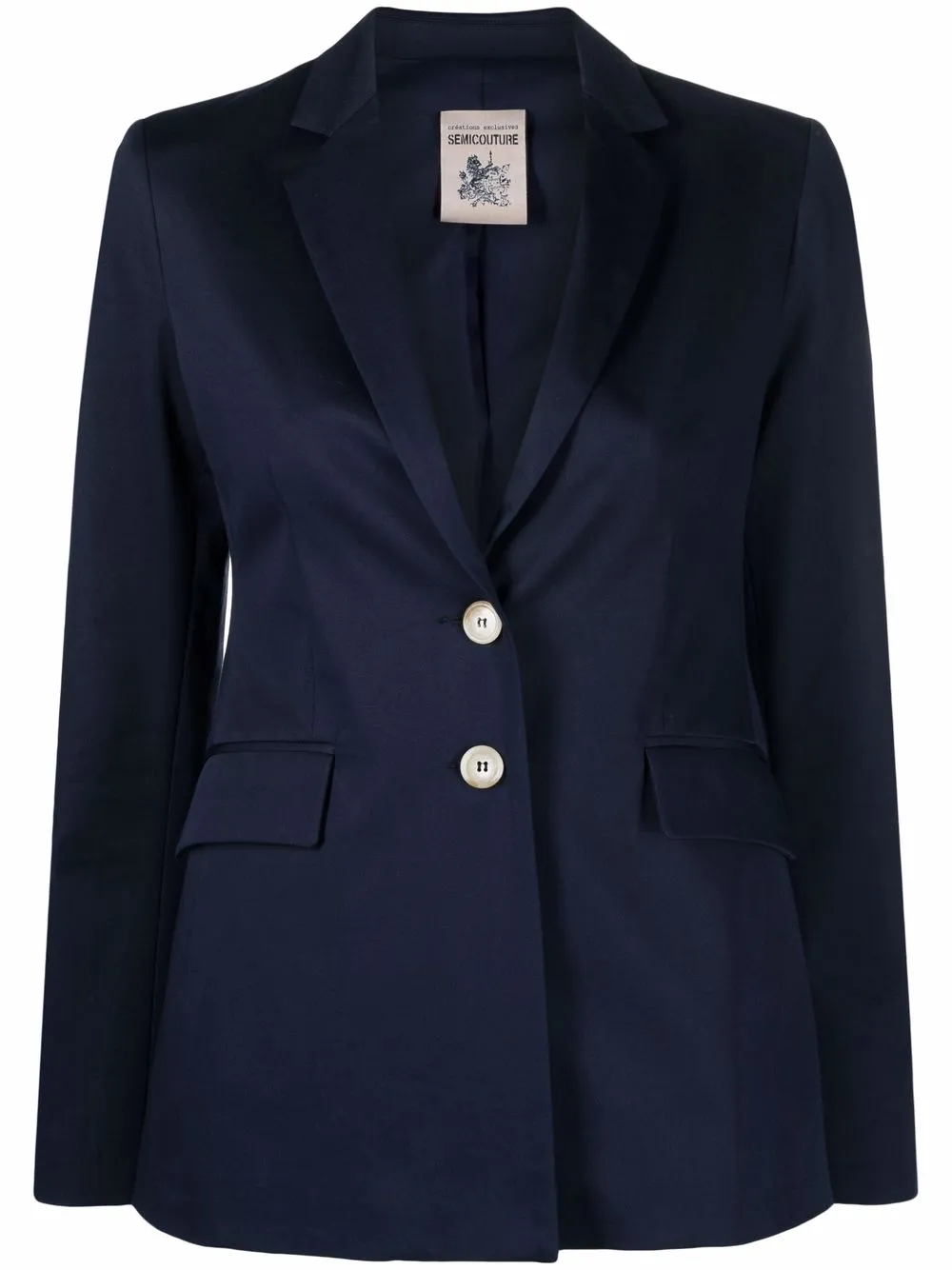 

Semicouture blazer con botones - Azul