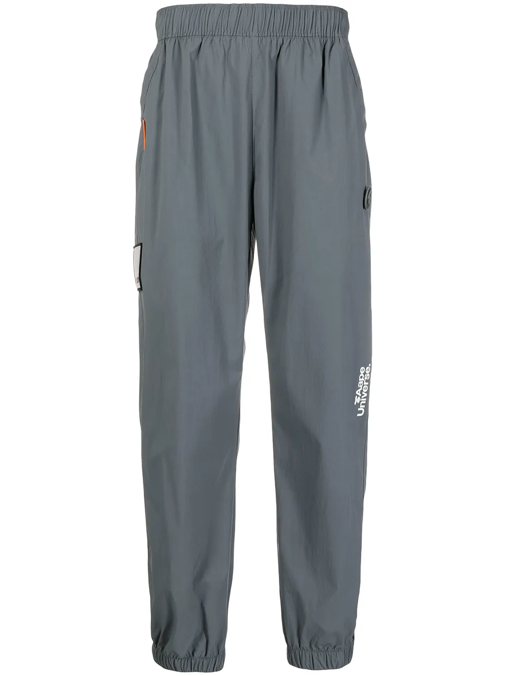 

AAPE BY *A BATHING APE® pants con pretina elástica - Gris