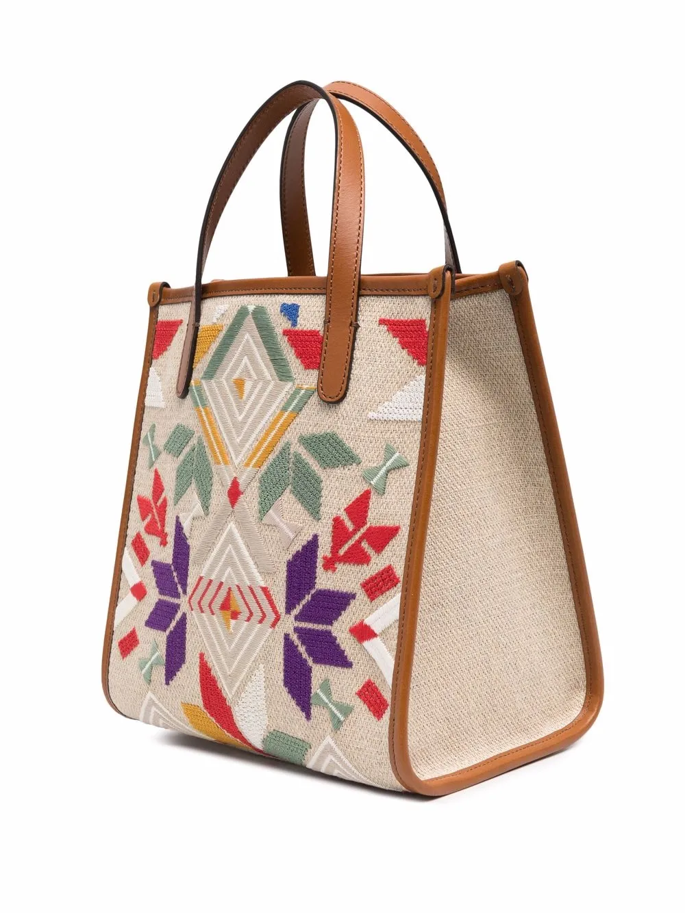 фото Etro сумка-тоут с геометричным принтом