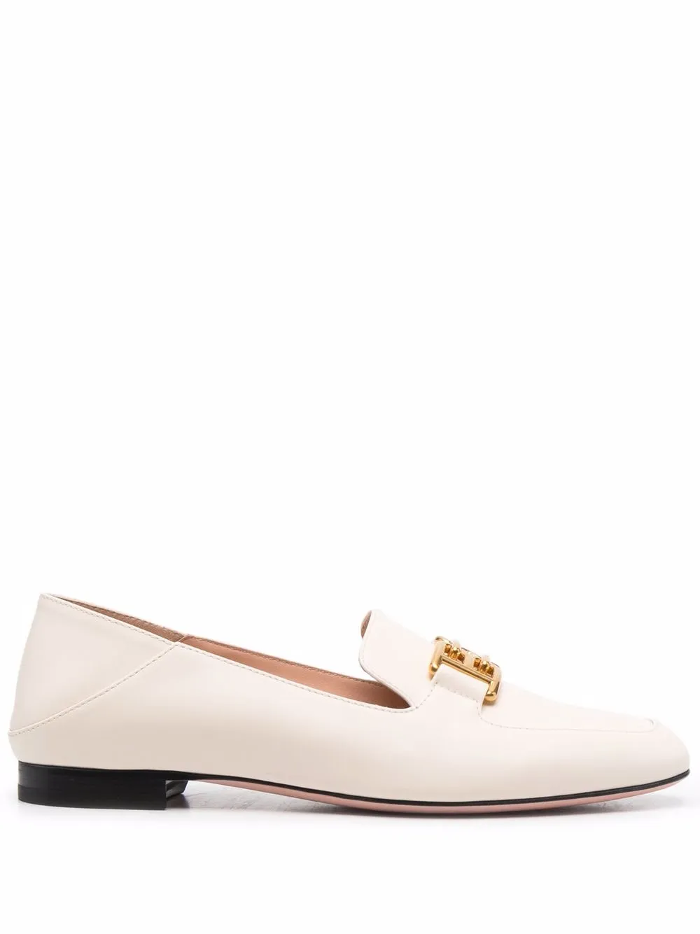 

Bally Ellah leather loafers - Neutrals