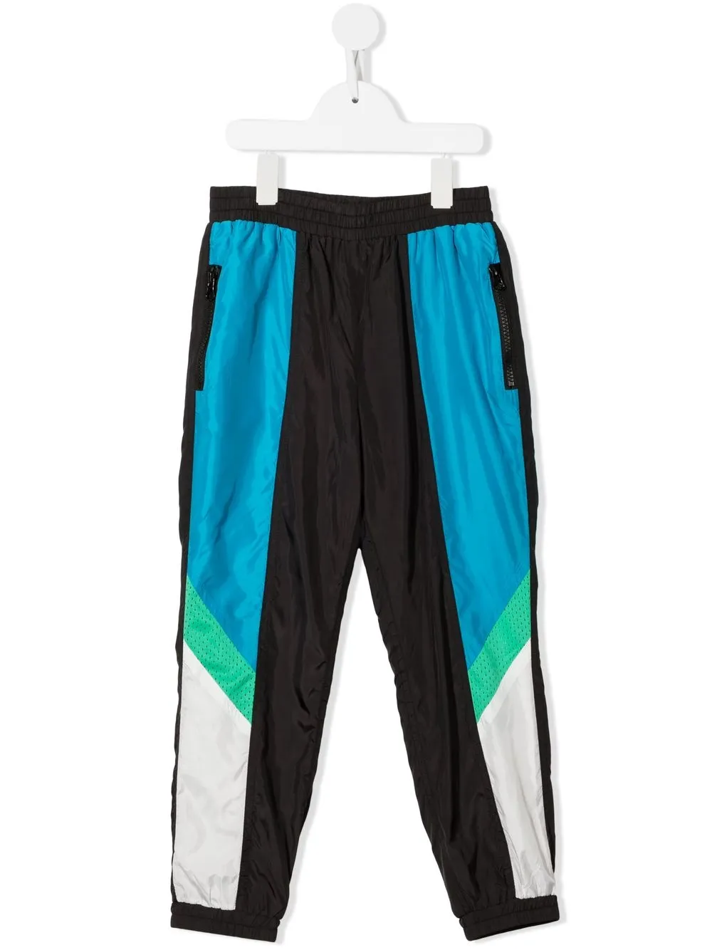 

Stella McCartney Kids colour-block track pants - Blue