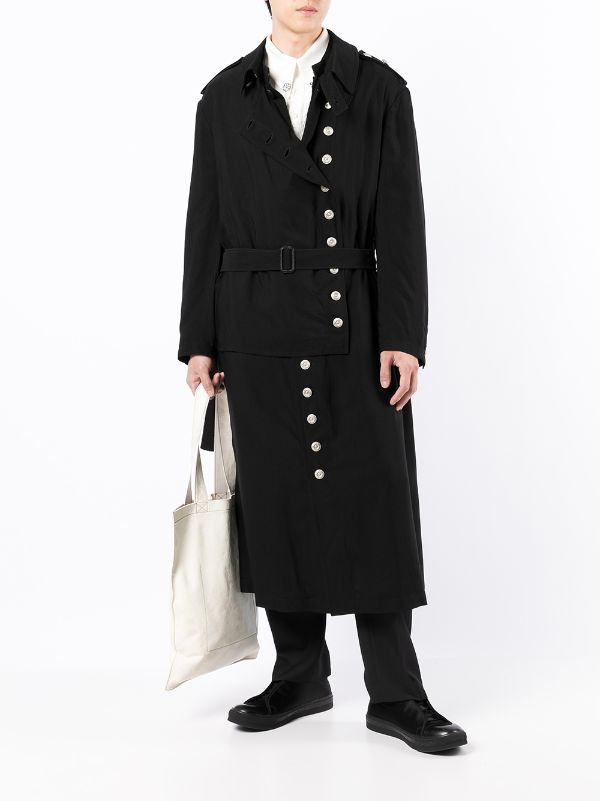 yohji yamamoto trench coat